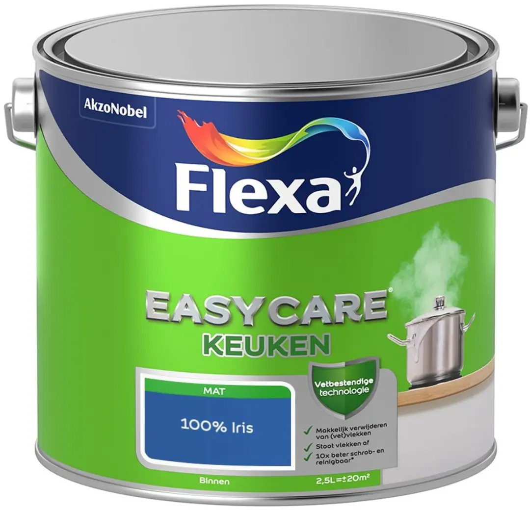 Flexa Easycare Keukenverf 100% Iris 2,5L