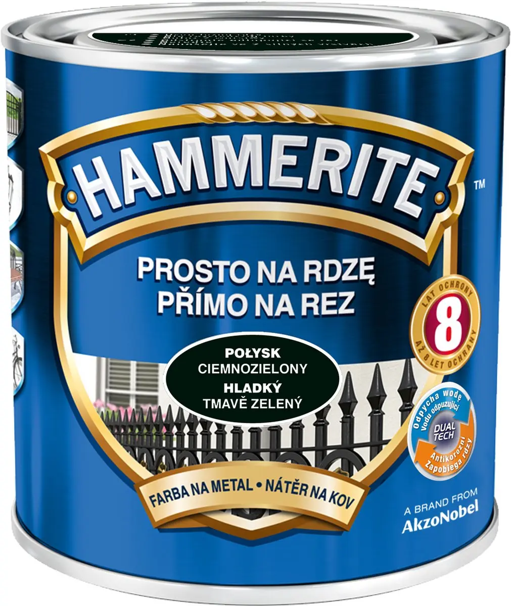 Hammerite Direct Roest Glad 2,5L