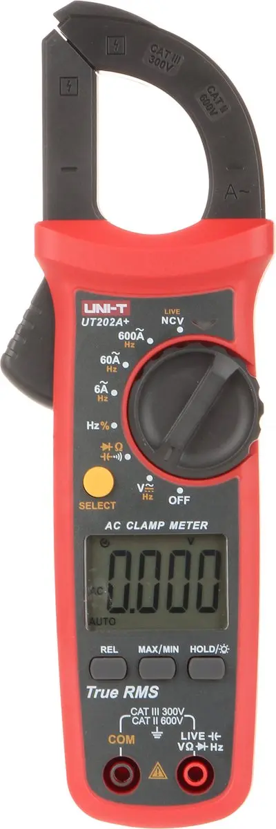 UNI-T UT202A+ Digitale Tangemeter - True RMS