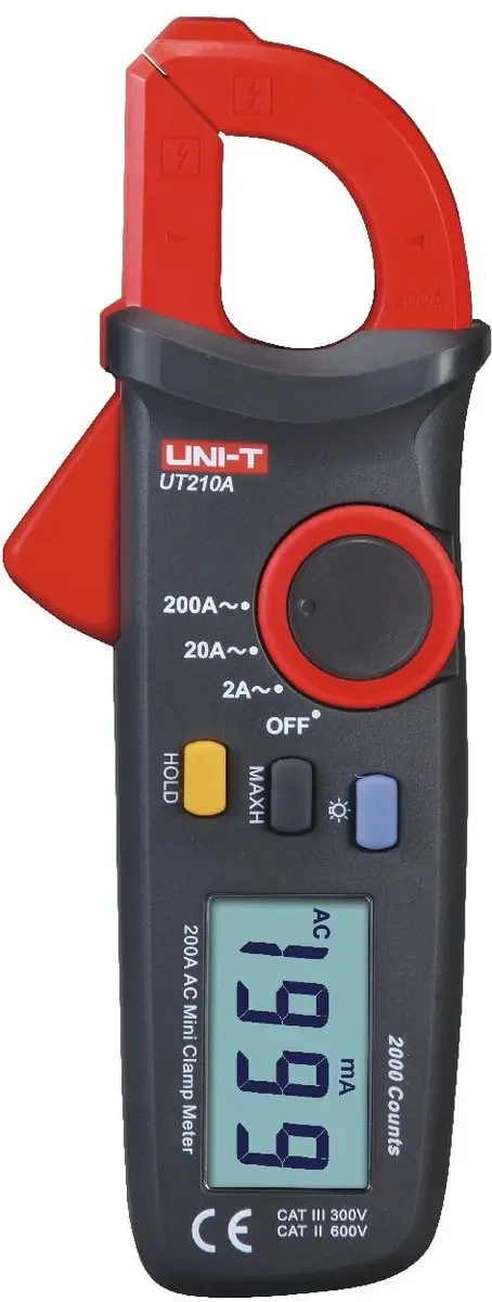 UNI-T UT210A Digitale Stroomtang
