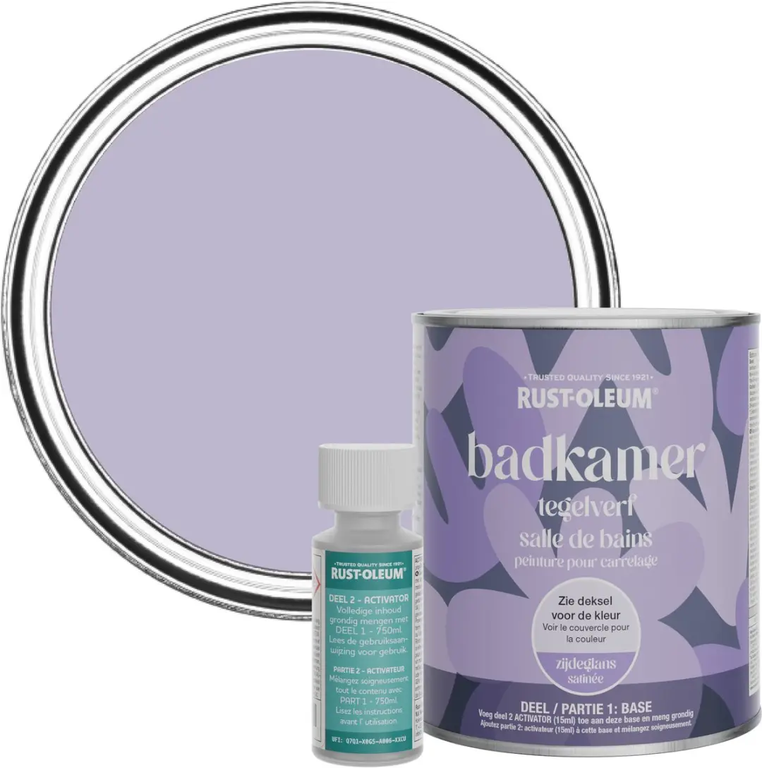 Rust-Oleum Badkamertegelverf Blauwe regen 750ml