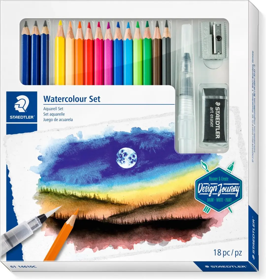 STAEDTLER Watercolor Aquarel 18-delig