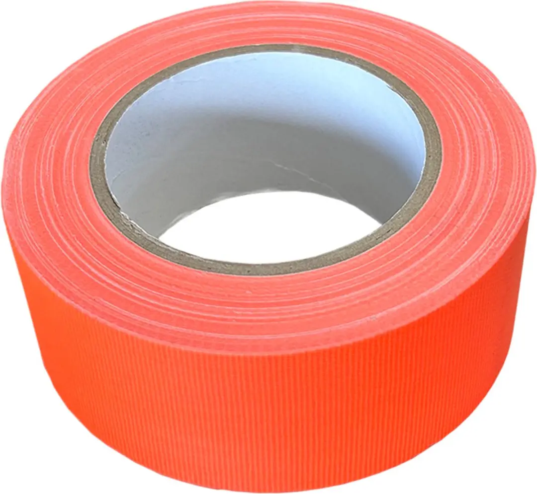 Kortpack Duct-Tape 50mm x 25m Fluor Oranje