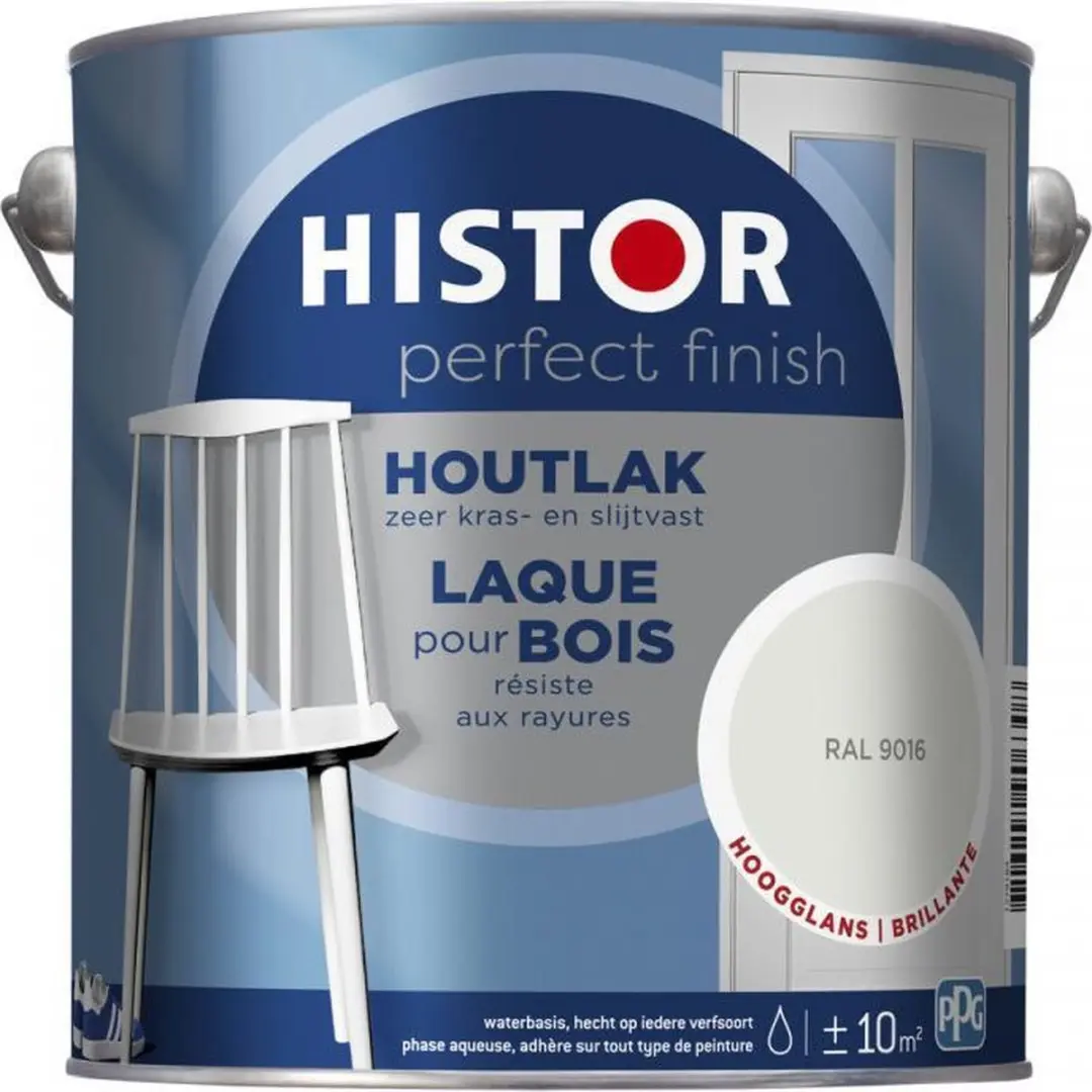 Histor Perfect Finish Houtlak Hoogglans 2.5L