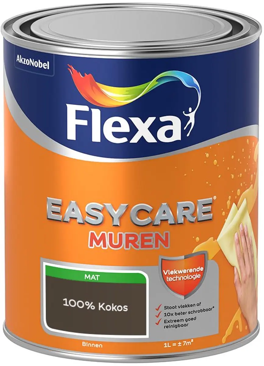 Flexa Easycare Murenverf 100% Kokos 1L