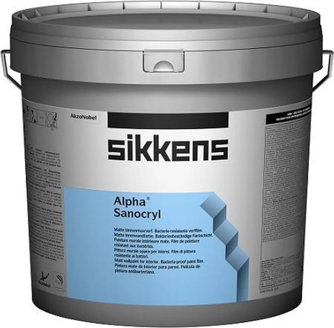 Sikkens Alpha Sanocryl Afwerkingslaag 10L