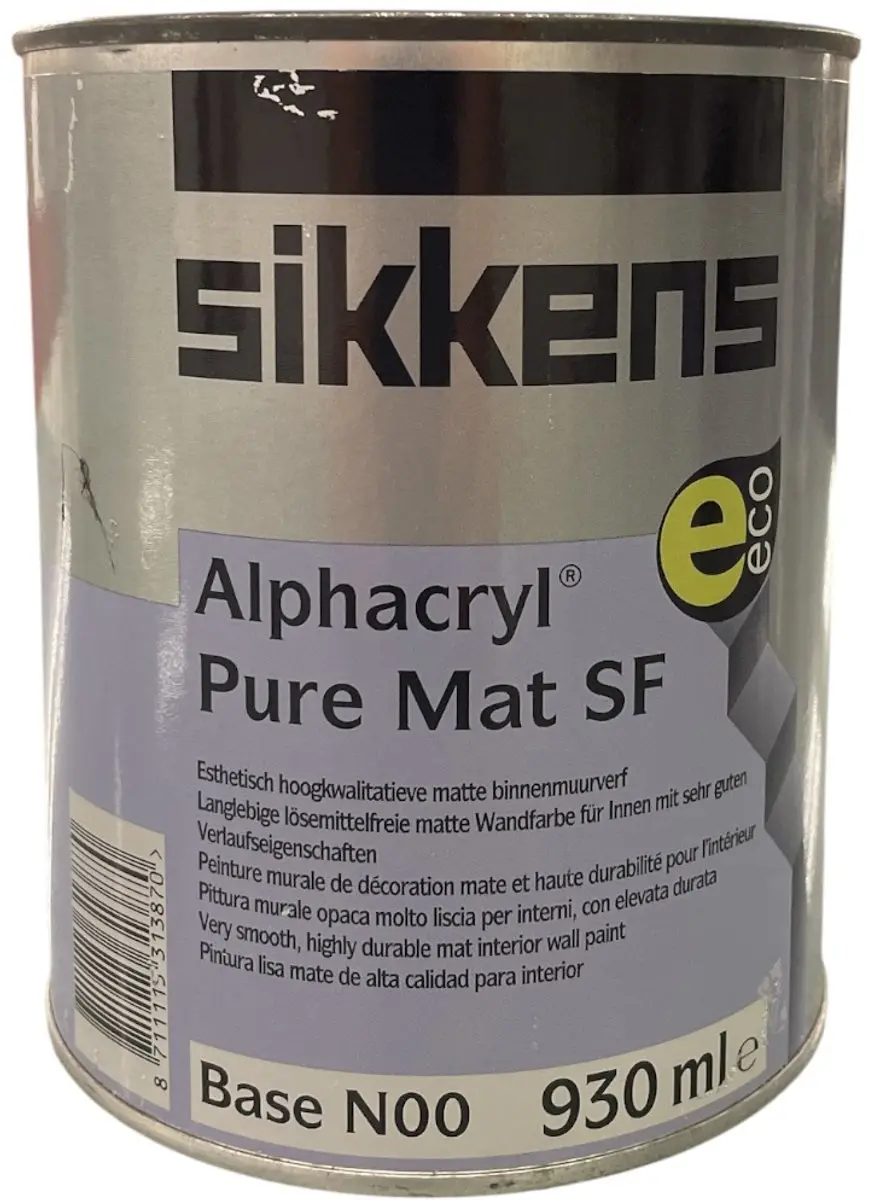 Sikkens Alphacryl Pure Mat SF Verf 1L