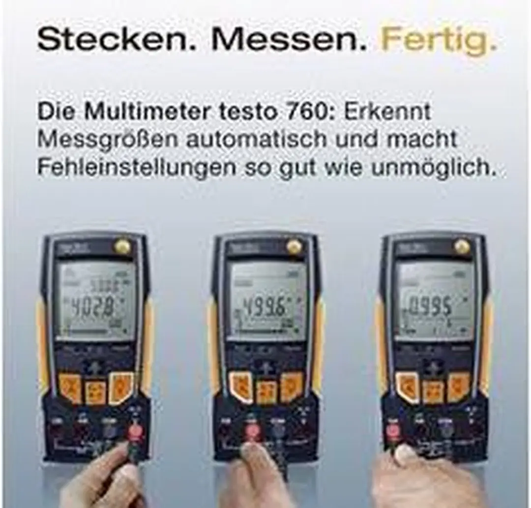 Testo 760-1 Digitale Multimeter - CAT III/IV