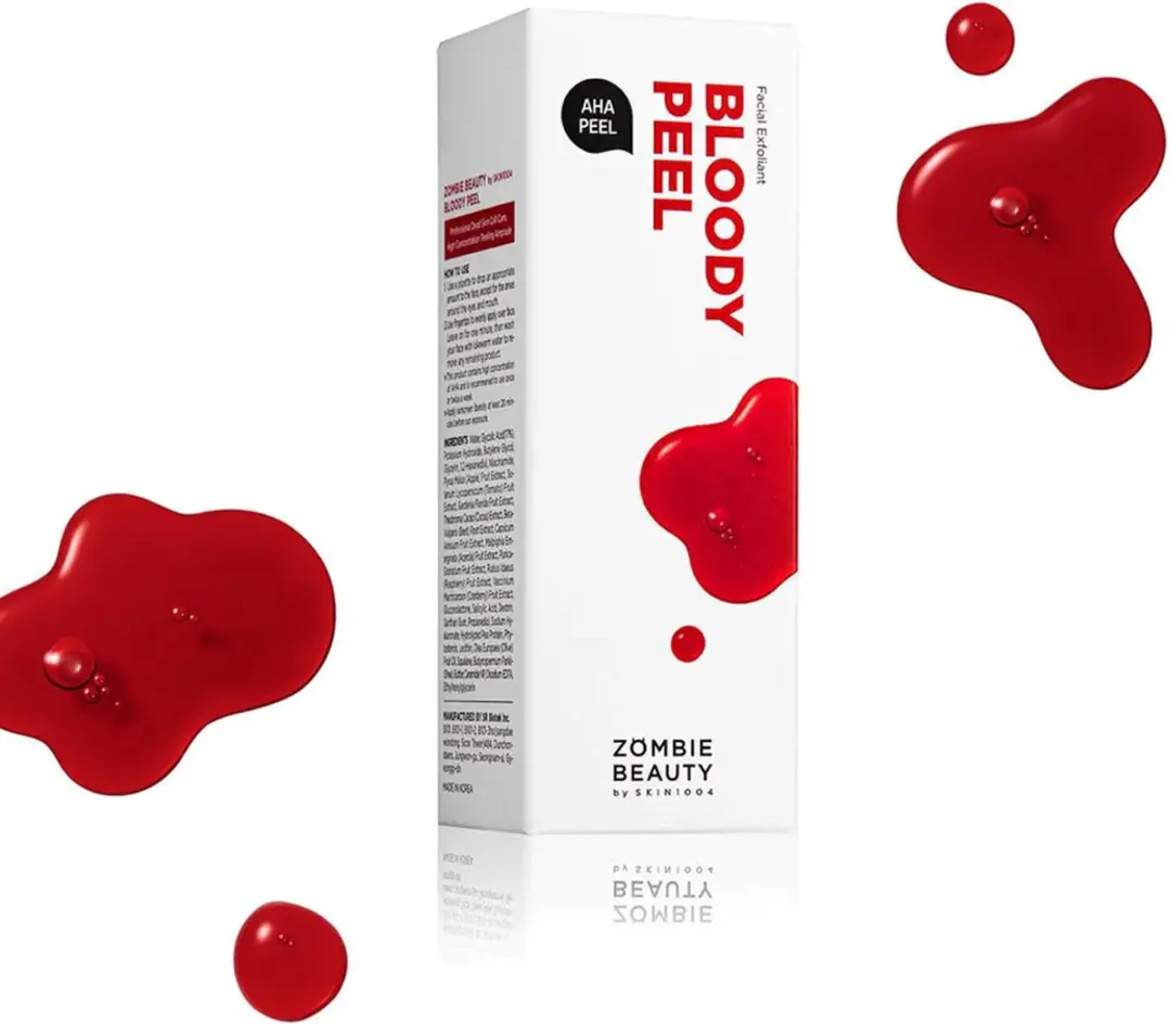 Skin1004 Zombie Beauty Bloody Peel 30ml - Rood