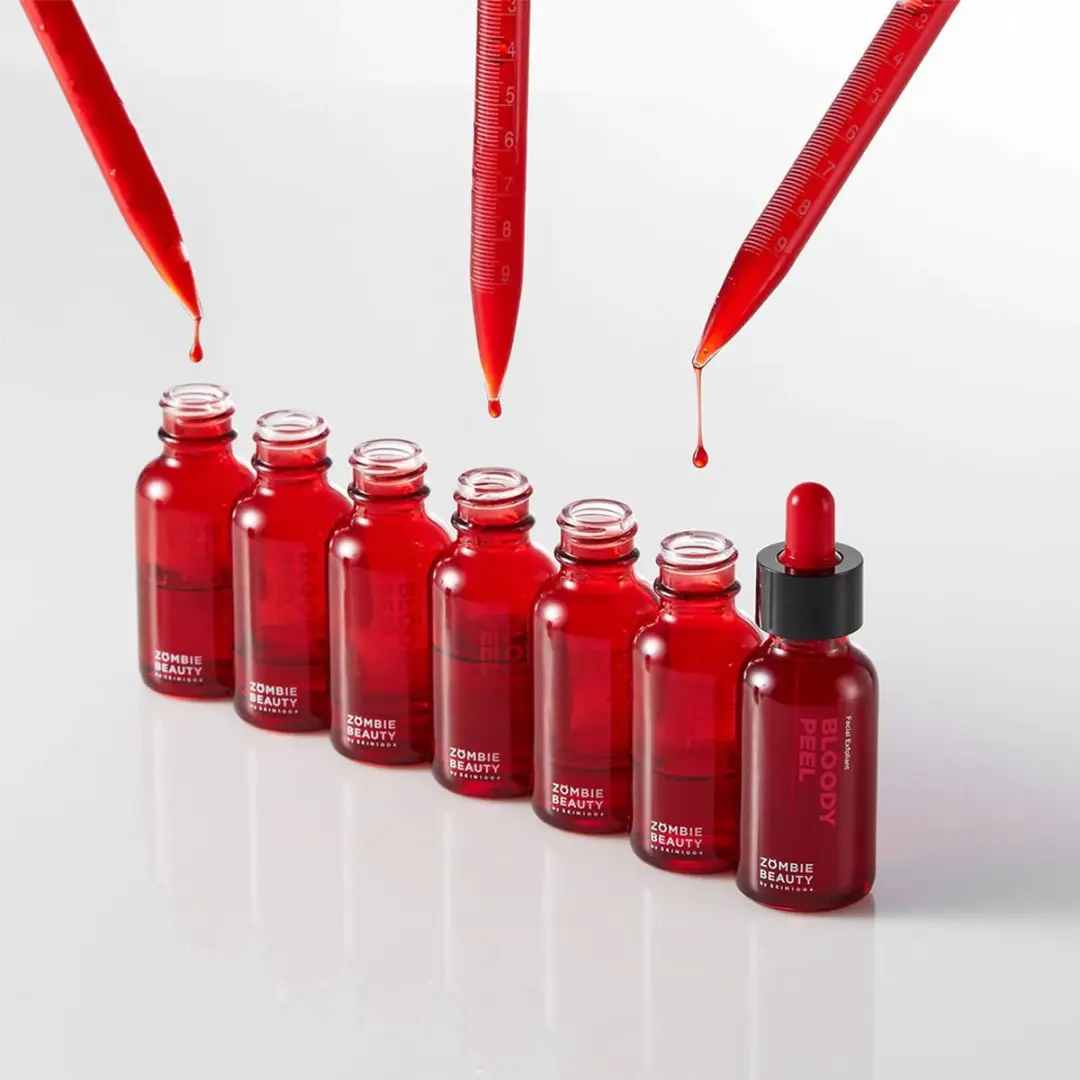 Skin1004 Zombie Beauty Bloody Peel 30ml - Rood