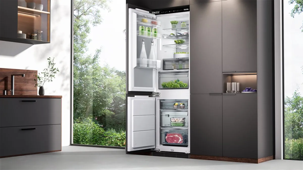 Etna KCD9178CNF Koel-Vriescombinatie 252L - No Frost - 34dB