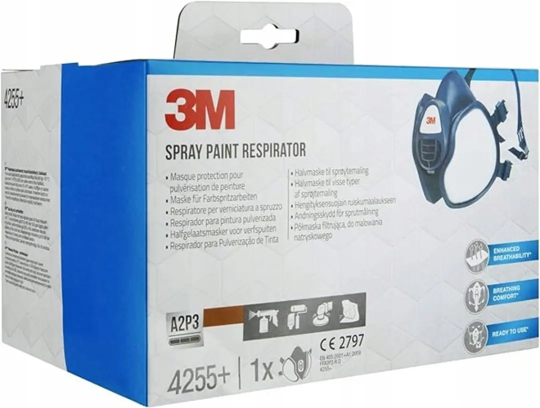 3M 4255 A2P3 Halfmasker - Spuitverf & Schuren