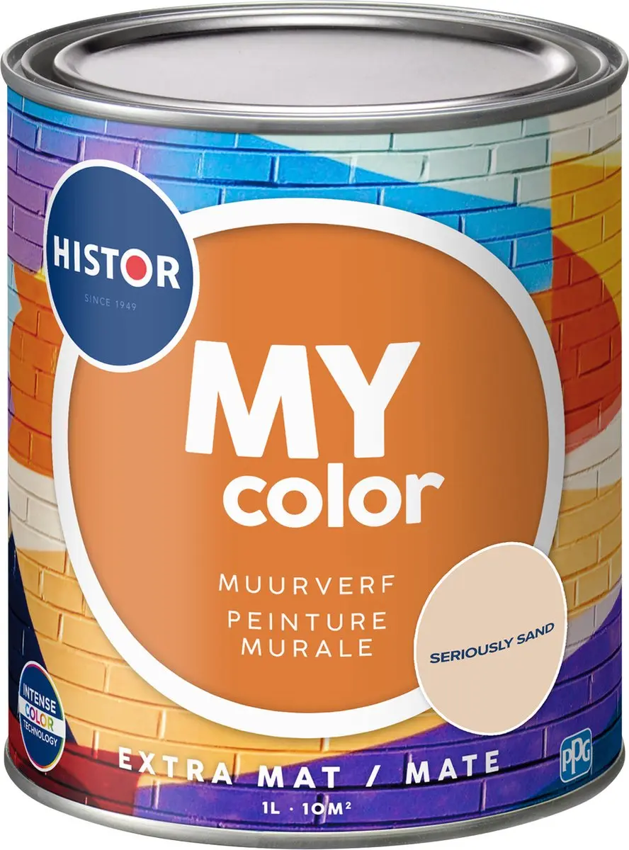 Histor MY Color Muurverf Extra Mat Beige 1L