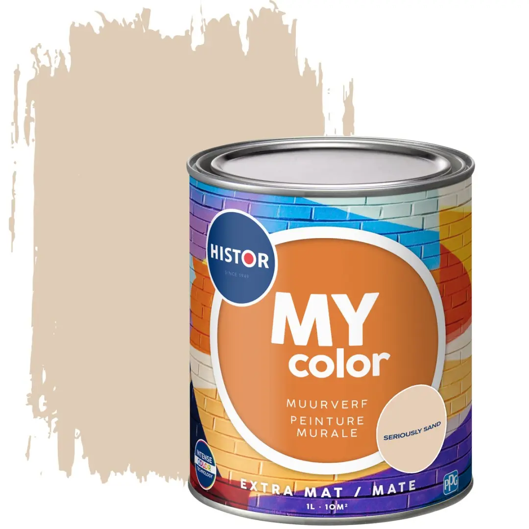 Histor MY Color Muurverf Extra Mat Beige 1L
