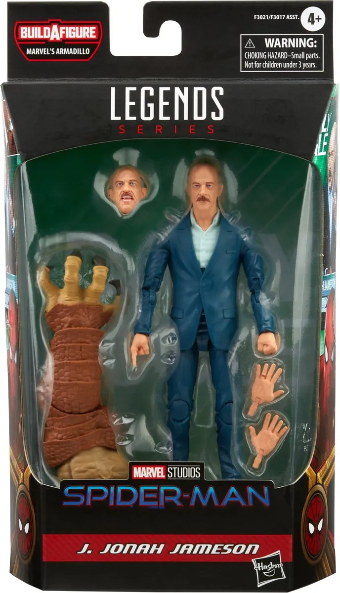 Hasbro Marvel Legends J. Jonah Jameson Actiefiguur - Bonte kleuren - afbeelding 6 van 6