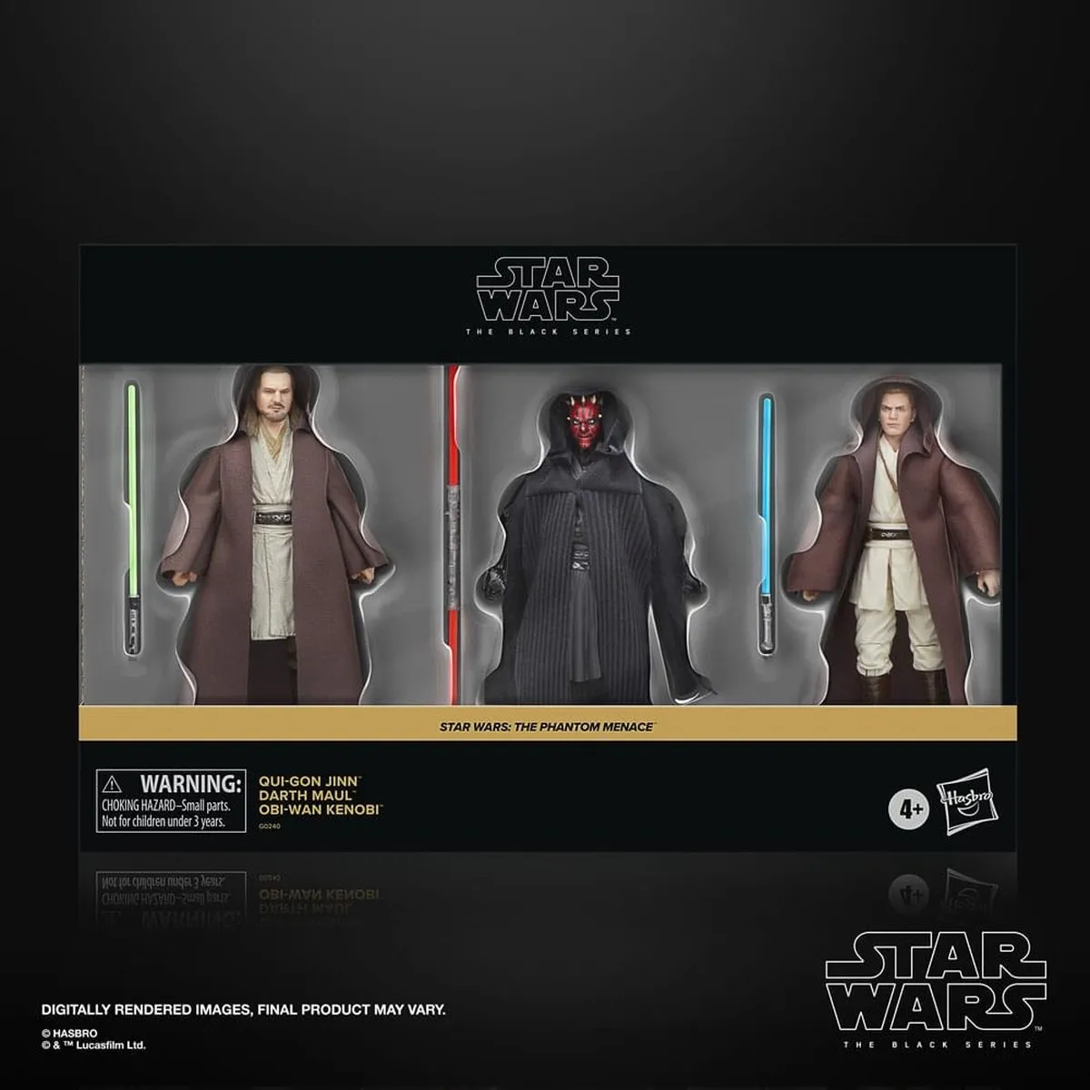 Hasbro Star Wars Episode I Black Series Action Figure 3-Pack - 15cm