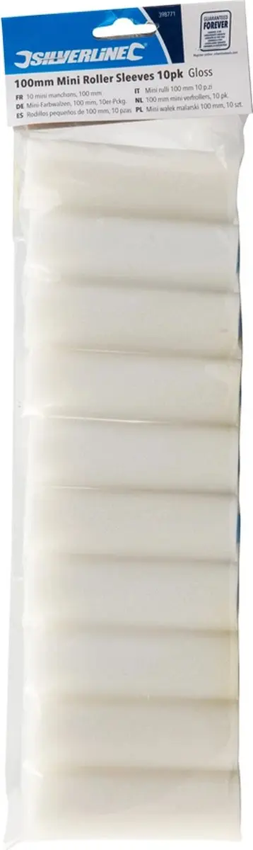 Silverline Mini Verfrollers 100mm