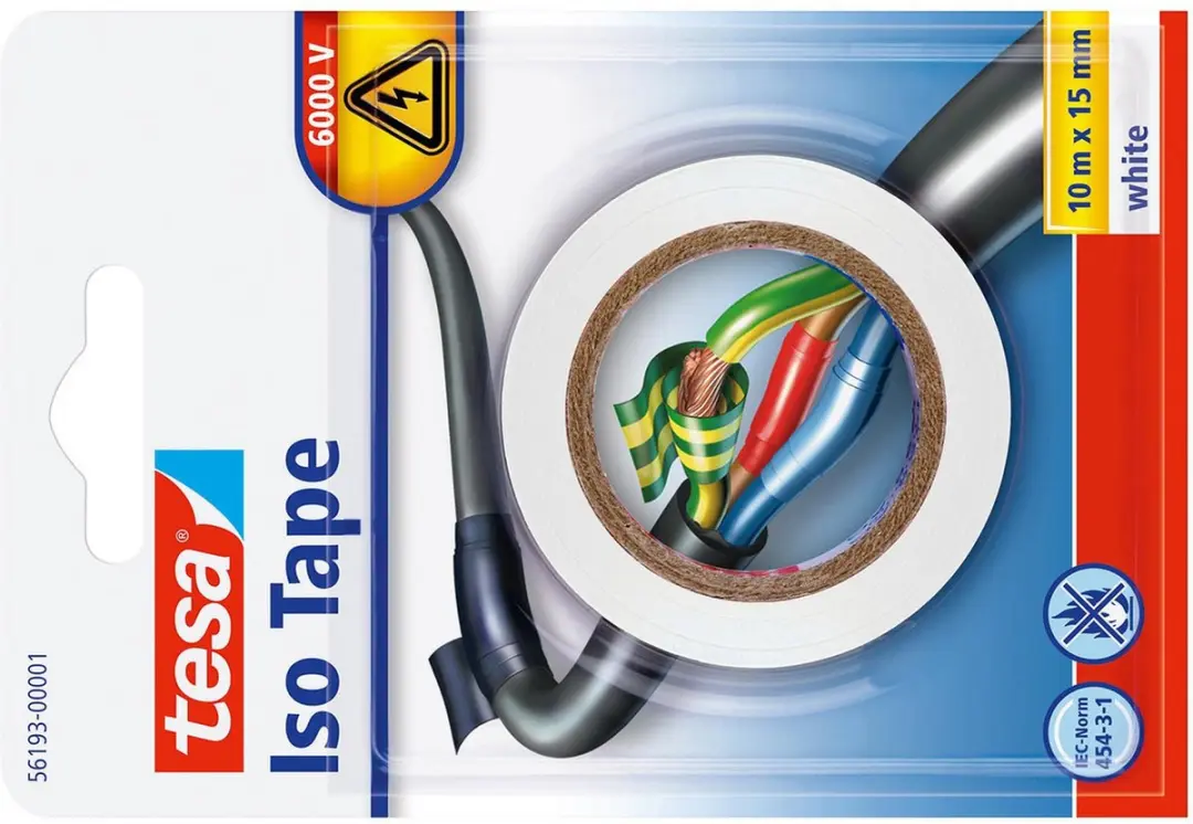 Tesa Isolatietape Wit 10m