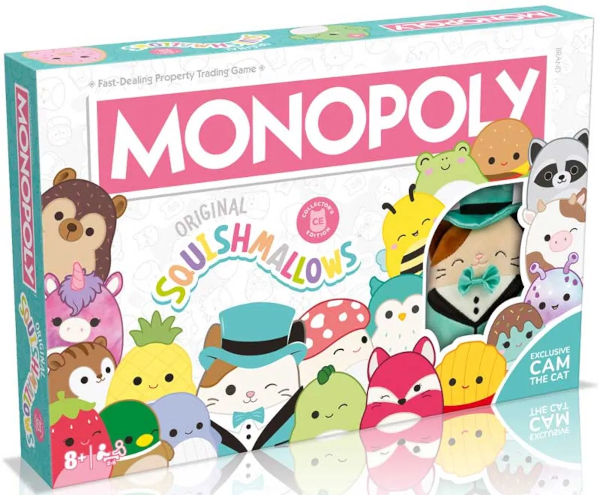 Winning Moves Monopoly Squishmallows - Bordspel
