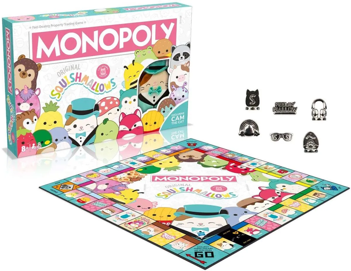 Winning Moves Monopoly Squishmallows - Bordspel