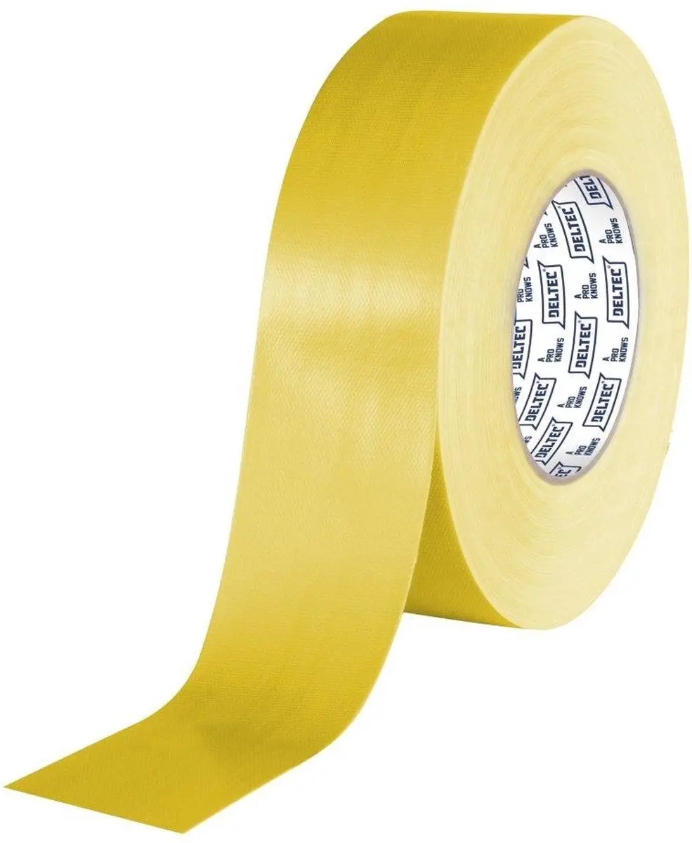 Deltec Gaffer Tape Pro 50mm x 50m Geel