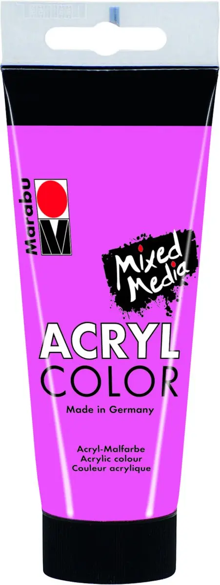 Marabu Acryl Color 033 Roze Verf 100ml
