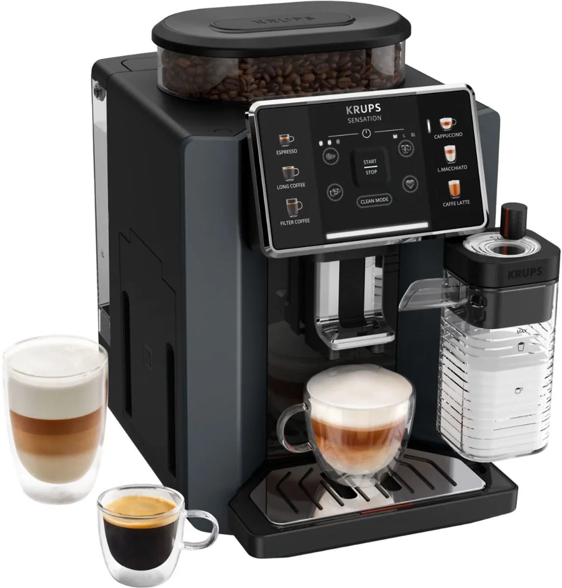 Krups EA912B Sensation Milk Volautomatische Espressomachine