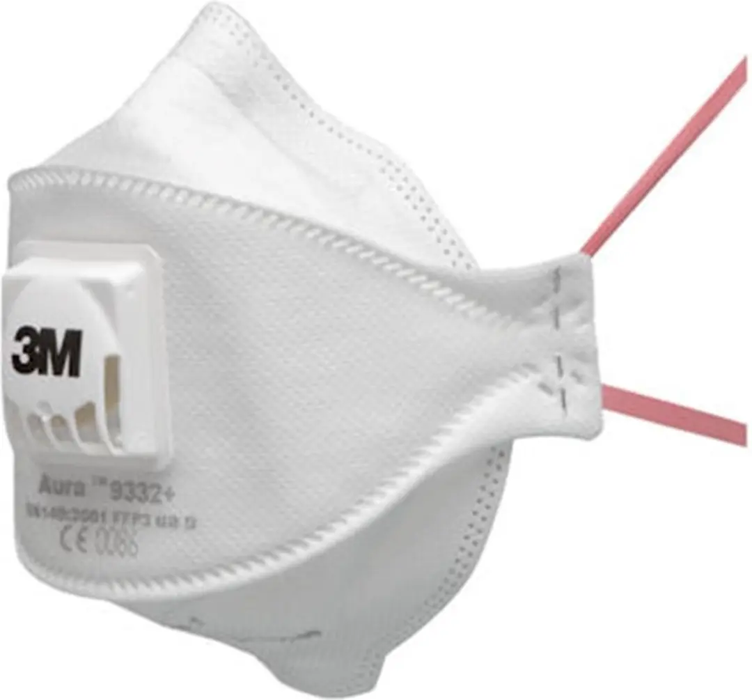 3M Aura 9322+ FFP2 Gezichtsmasker - Wit