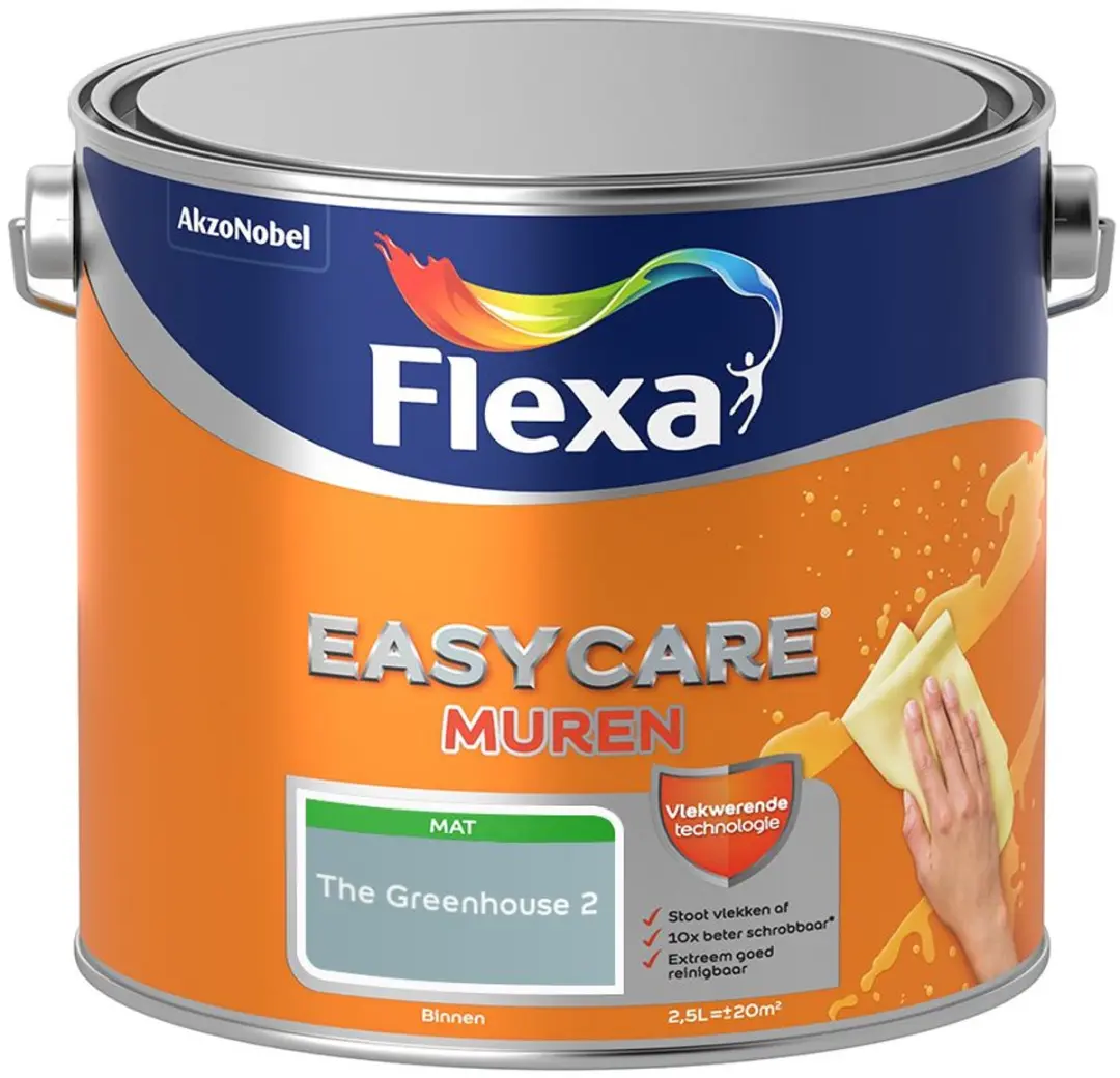 Flexa Easycare Muren The Greenhouse 2 Mengverf 2,5L