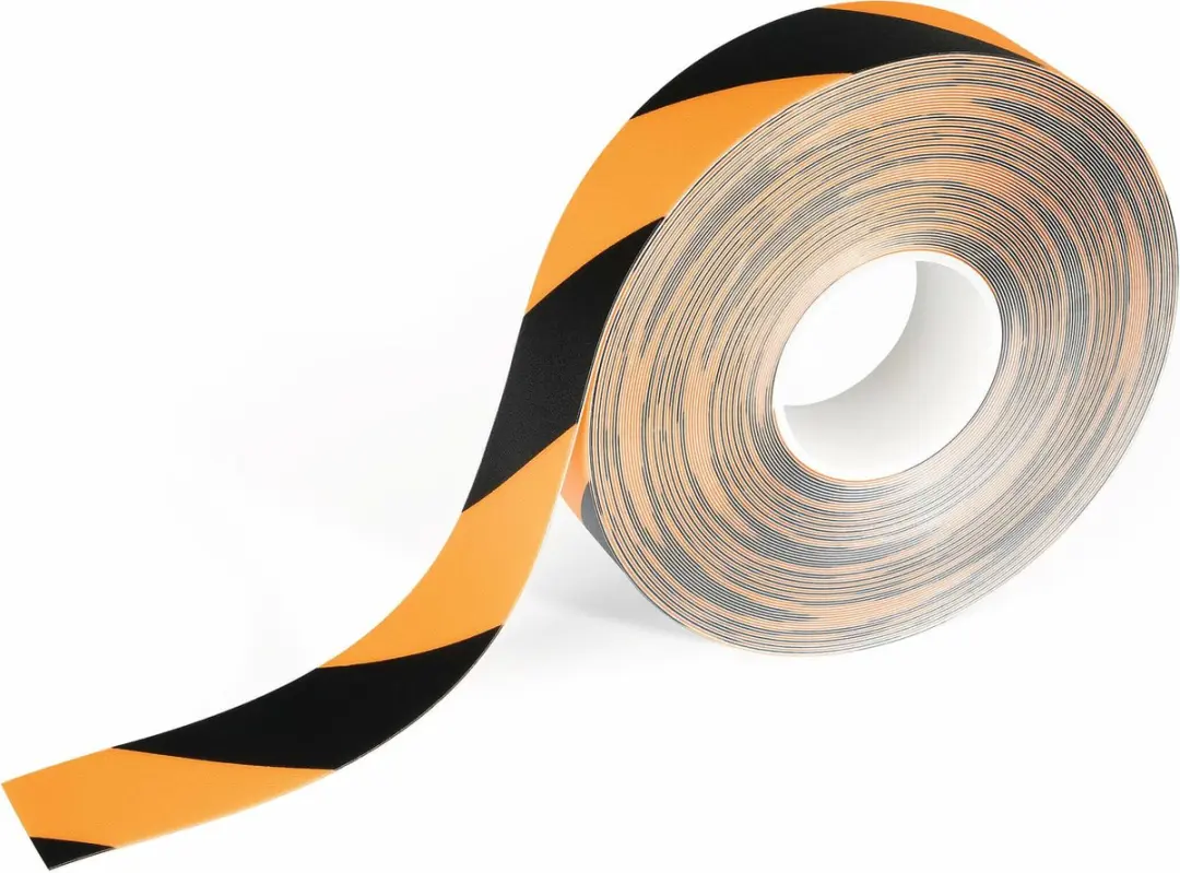 Durable Duraline Vloermarkeringstape 30m - Geel/Zwart - afbeelding 6 van 6