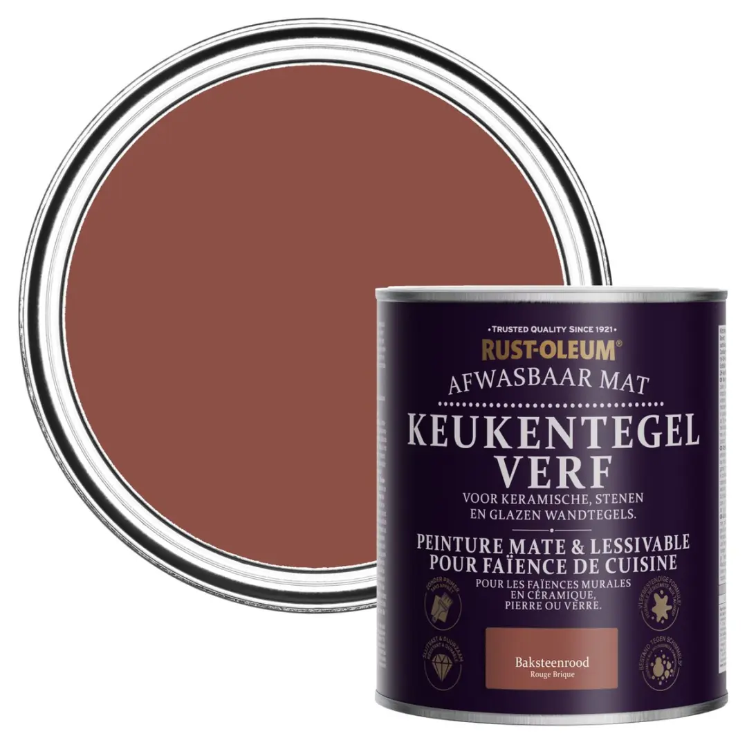 Rust-Oleum Baksteenrood Verf 750ml