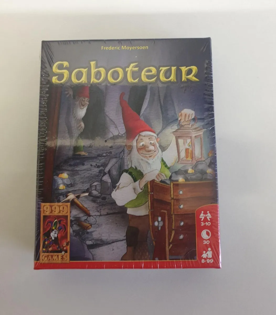 999 Games Catan Sneller Kaartspel + Saboteur - 2-10 Spelers