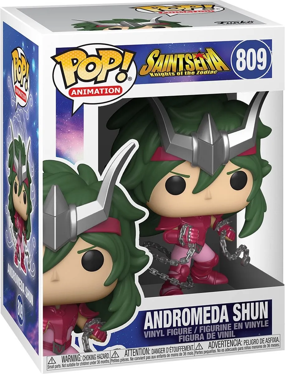 Funko Saint Seiya POP! Andromeda Shun Verzamelfiguur - 9cm - Multicolor