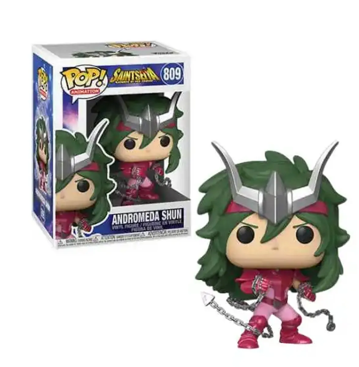 Funko Saint Seiya POP! Andromeda Shun Verzamelfiguur - 9cm - Multicolor