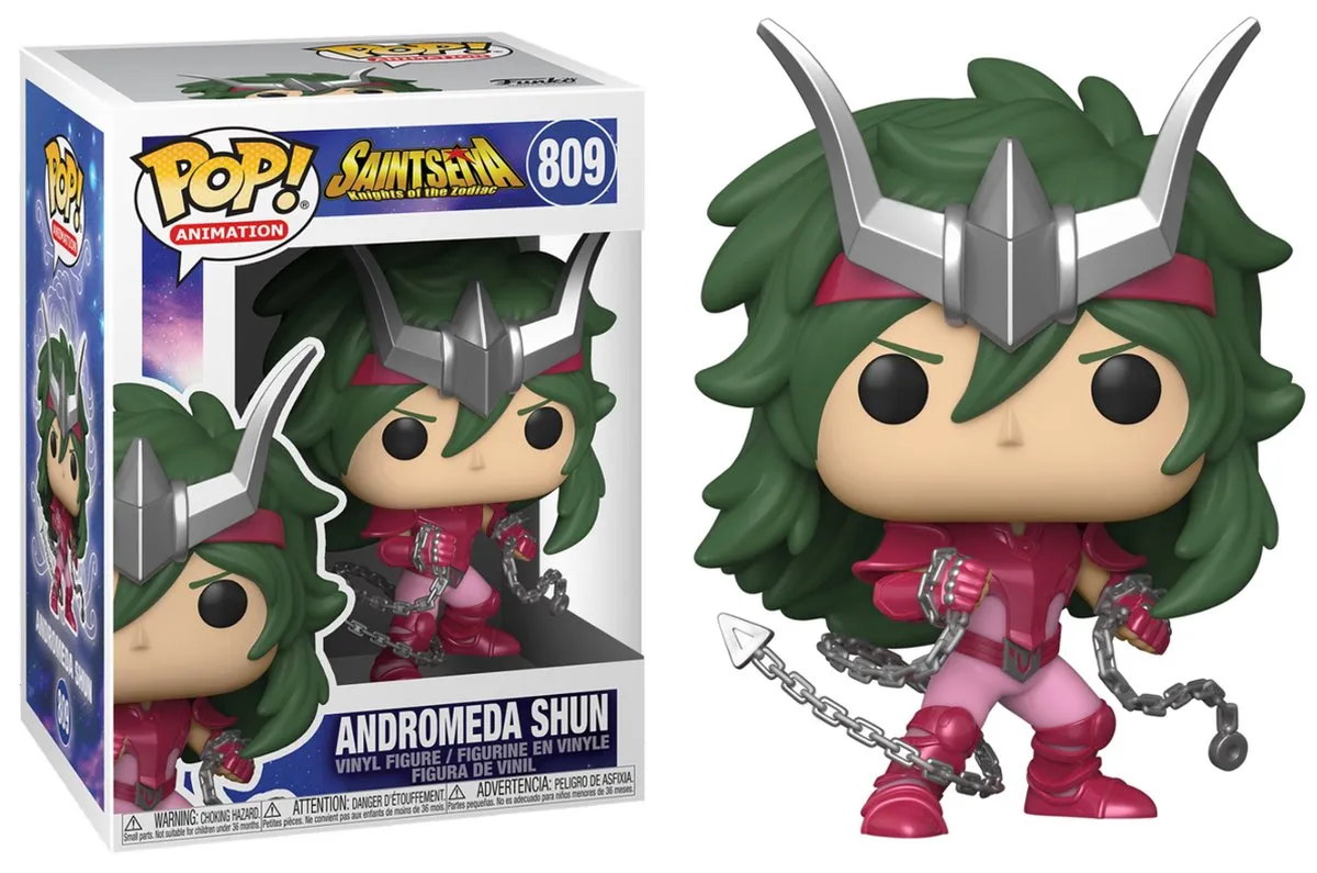 Funko Saint Seiya POP! Andromeda Shun Verzamelfiguur - 9cm - Multicolor