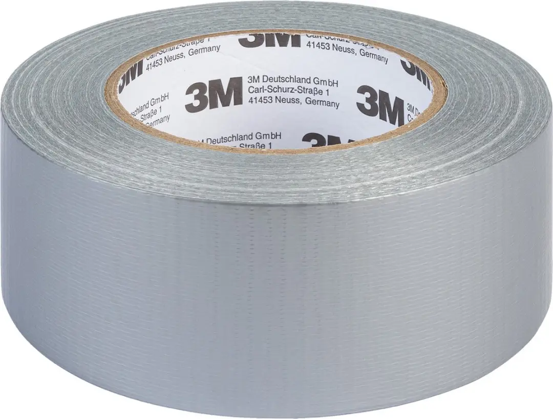 3M Textieltape Duct Tape Grijs/Zwart 50m x 50mm