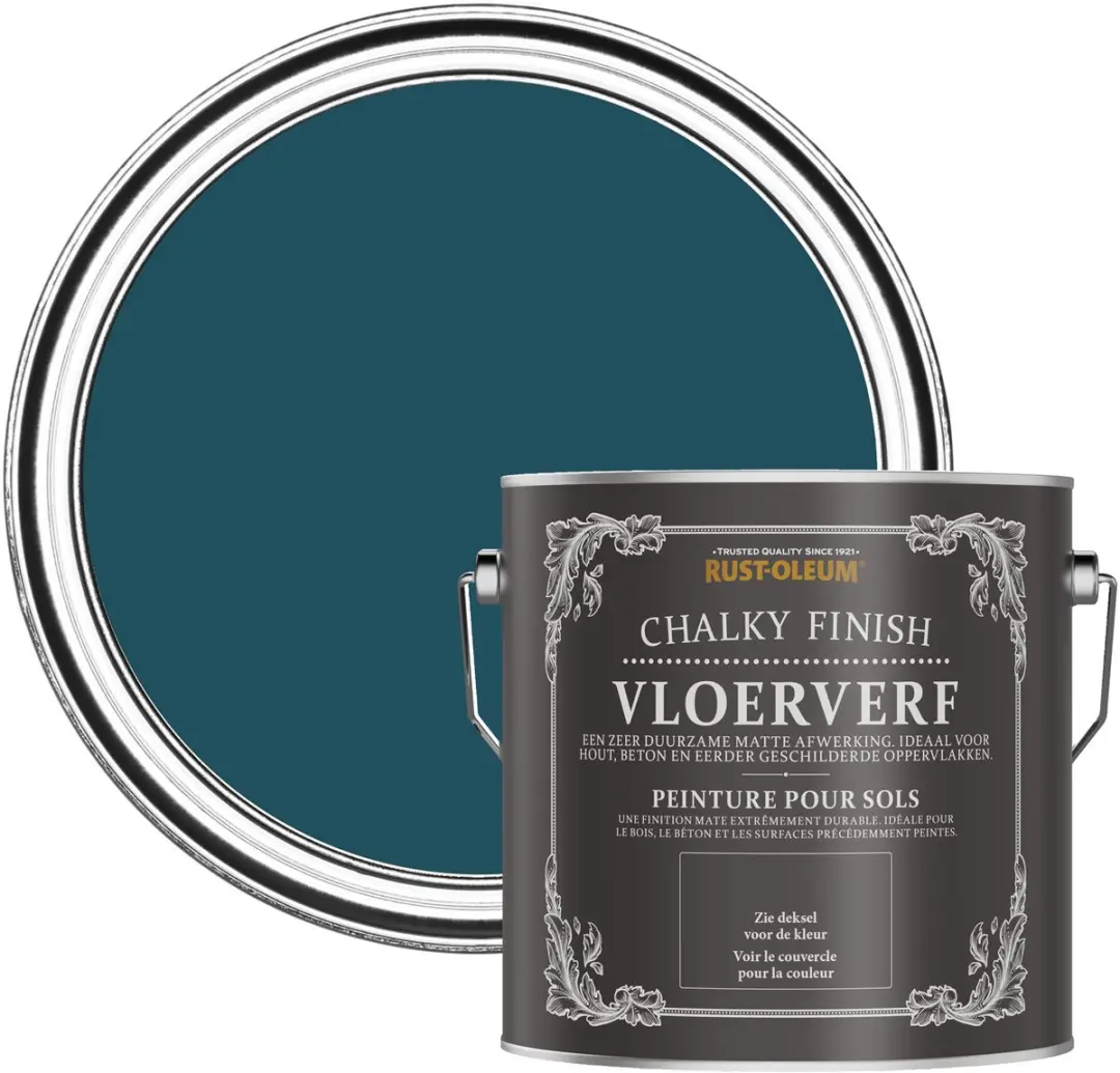 Rust-Oleum Vloerverf Chalky Uniform 2,5L