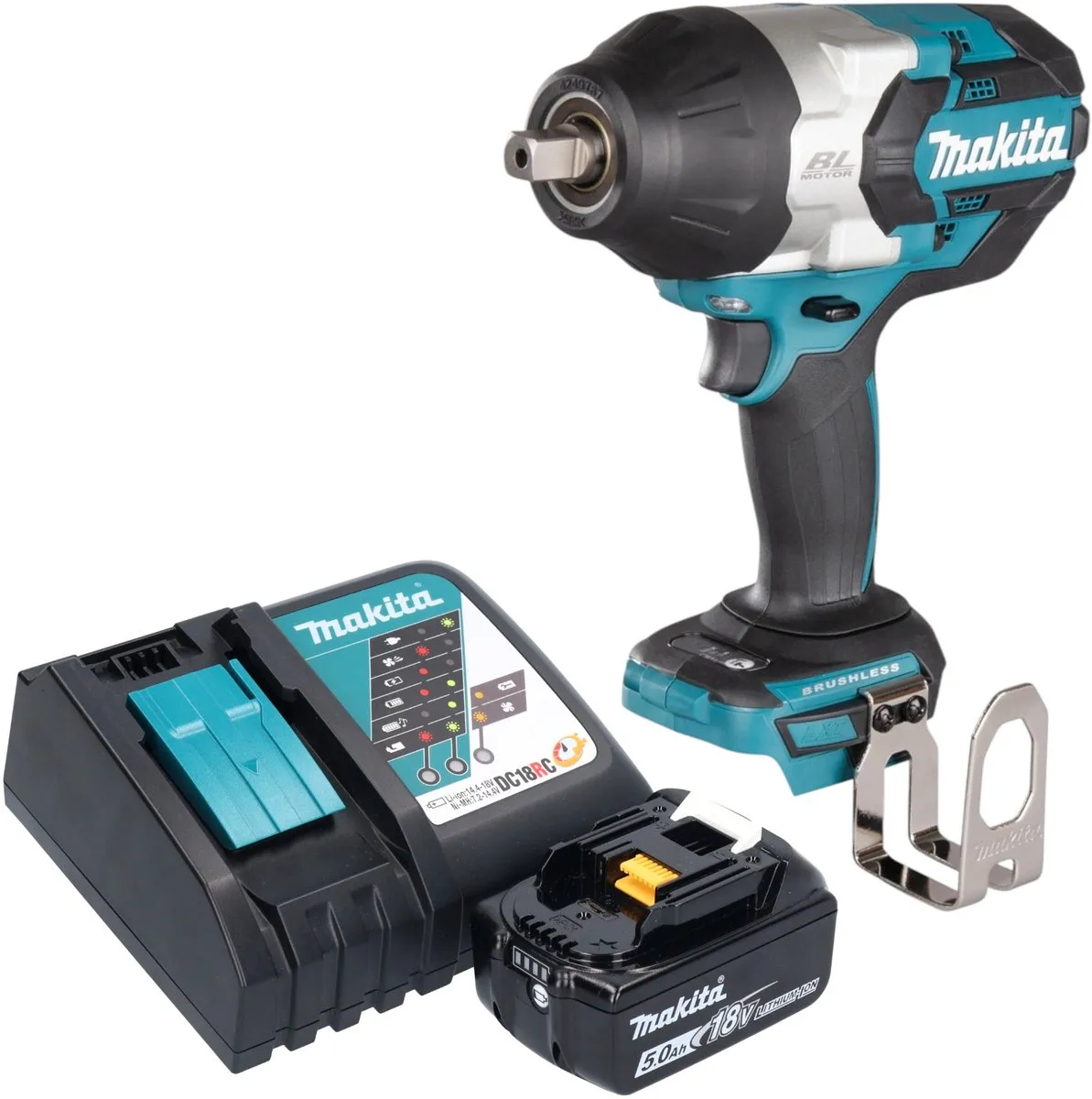 Makita DTW 1004 RT1 Slagmoersleutel 18V 1050Nm