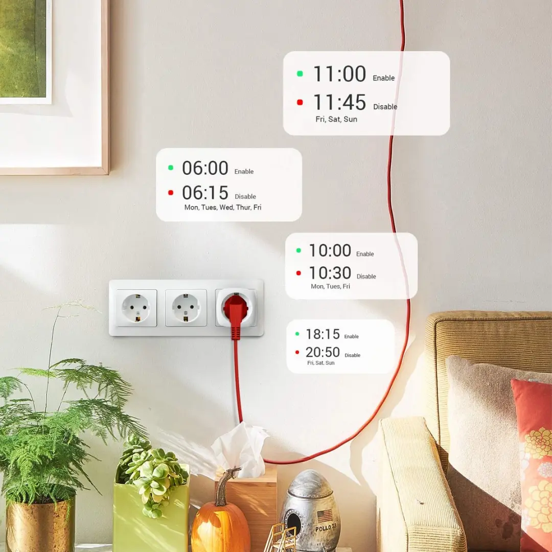 EZVIZ T30 Slimme WiFi-stekker - Wit