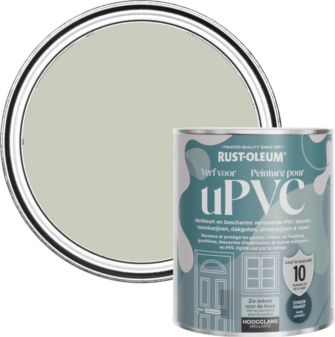 Rust-Oleum Groen Hoogglans Verf Aloe 750ml