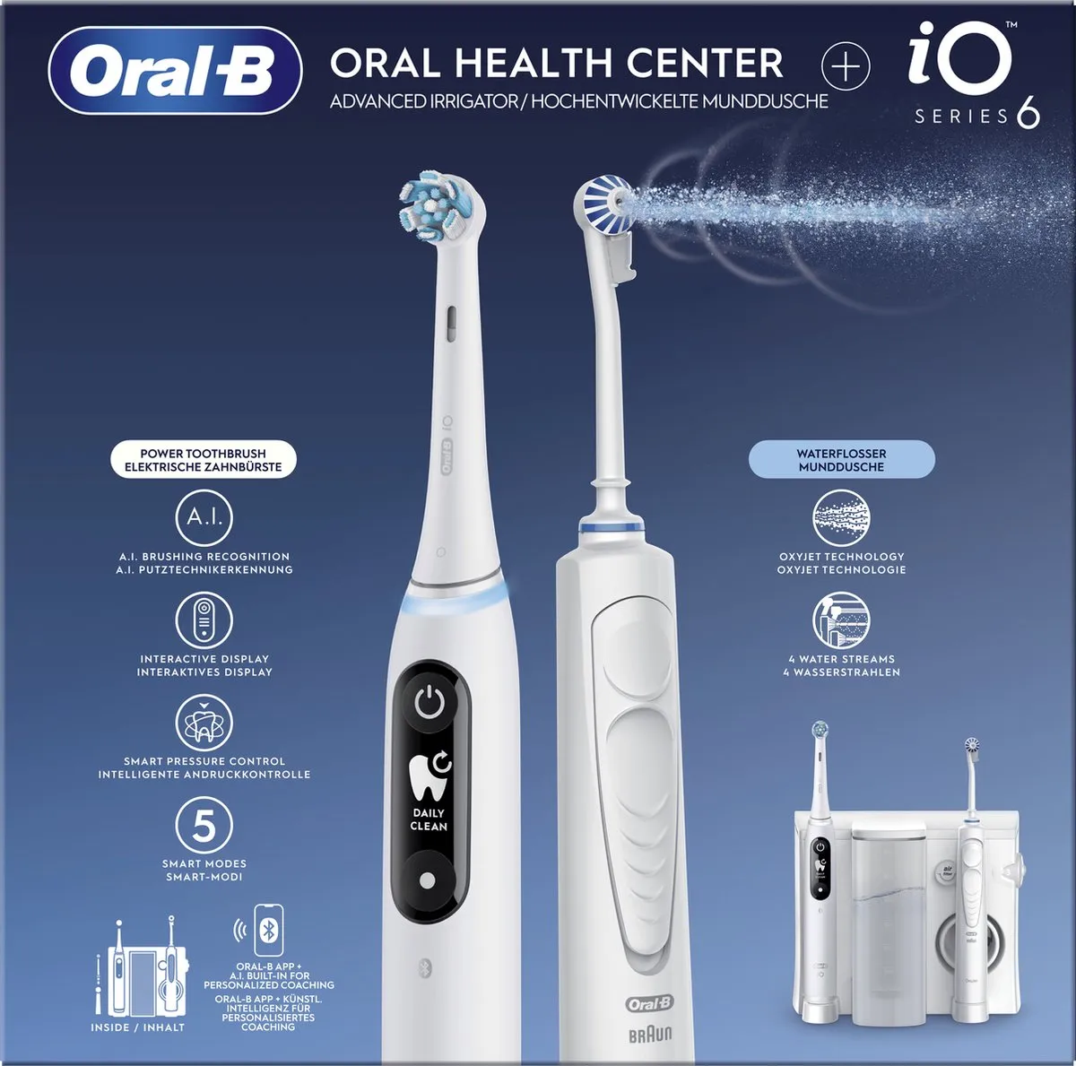 Oral-B OXYJET-IO6 Waterflosser - Wit