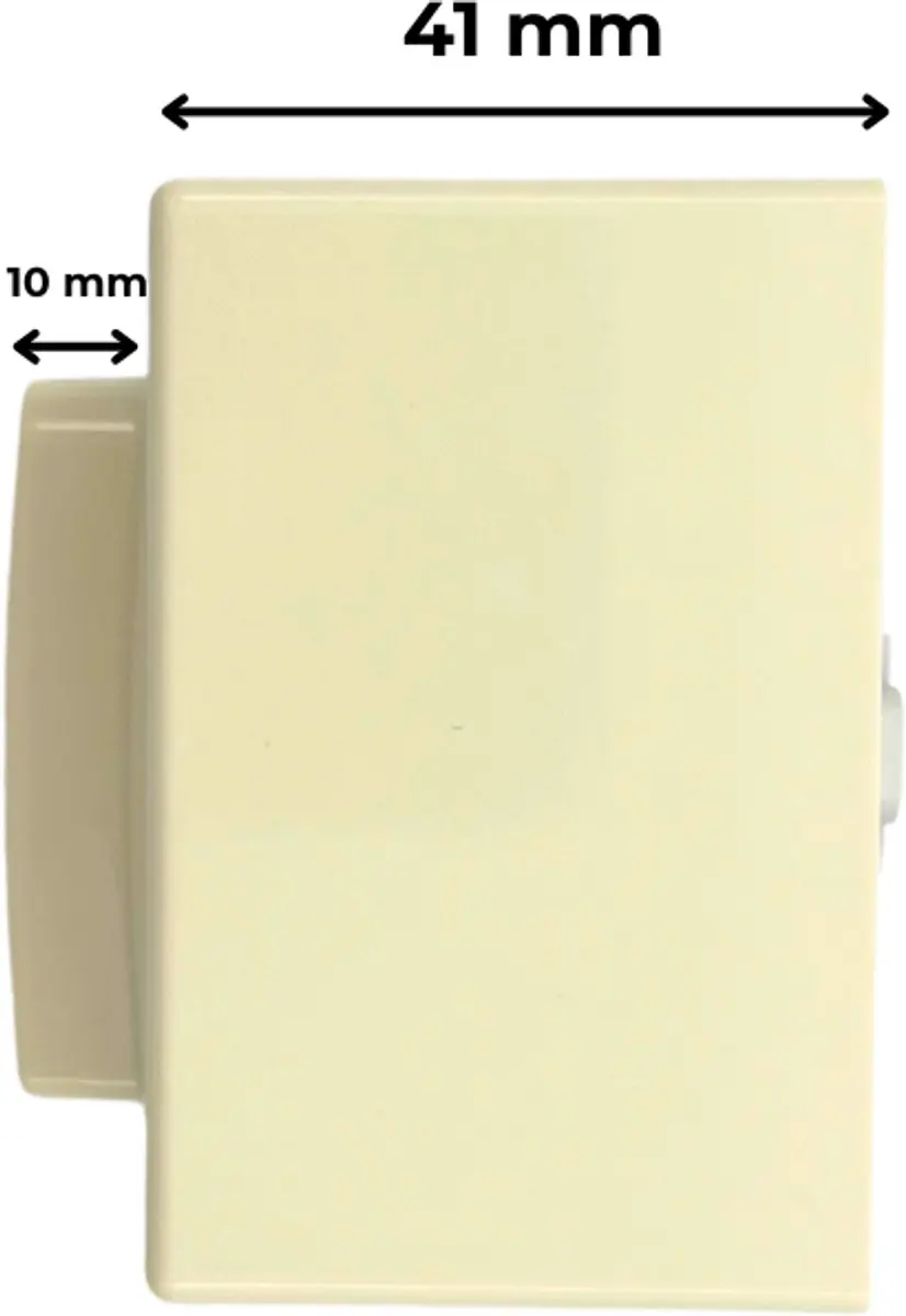 Somfy Opbouw Draaischakelaar Zonwering 250W - Wit