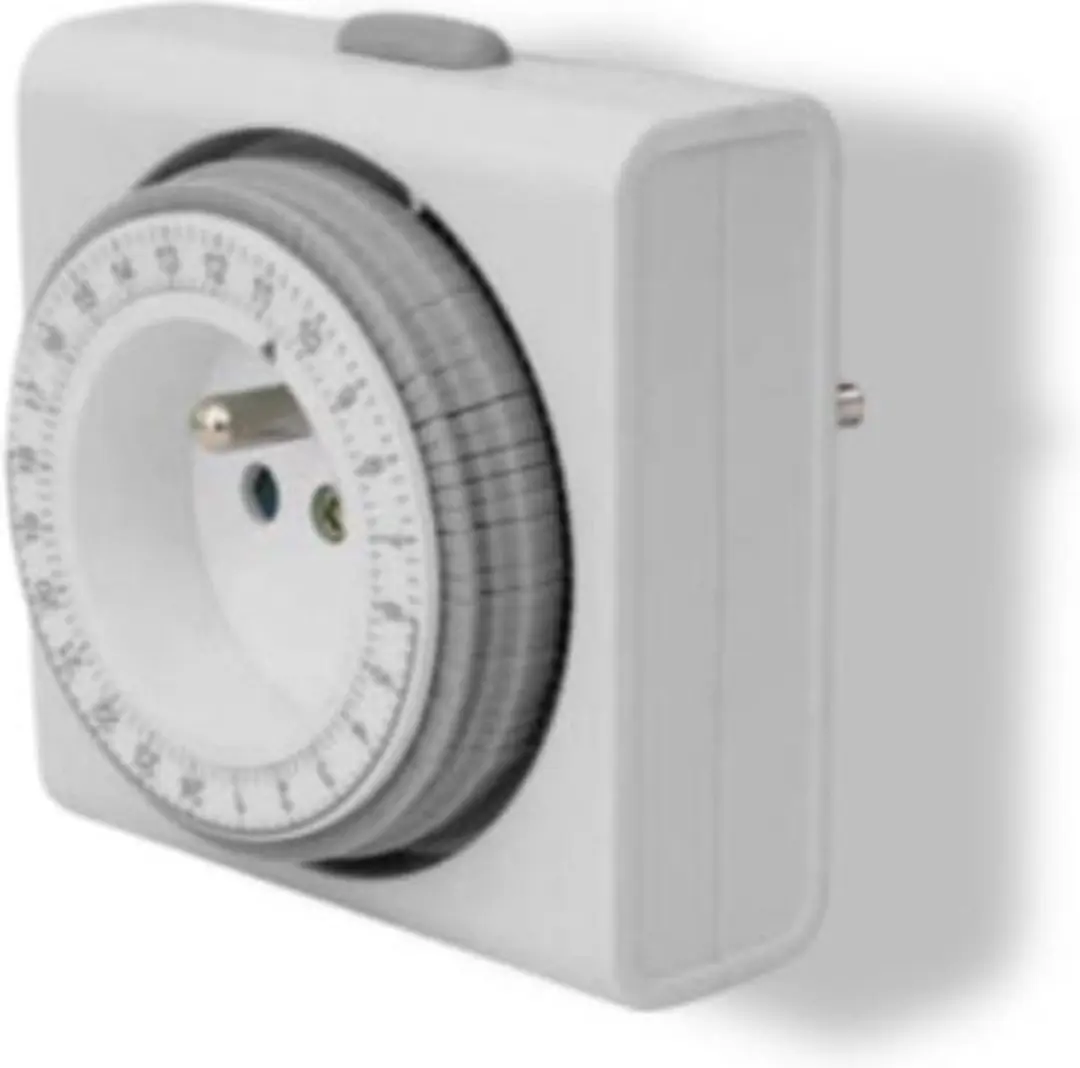 Perel Mechanische 24-uurs Timer 16A 3680W - Wit