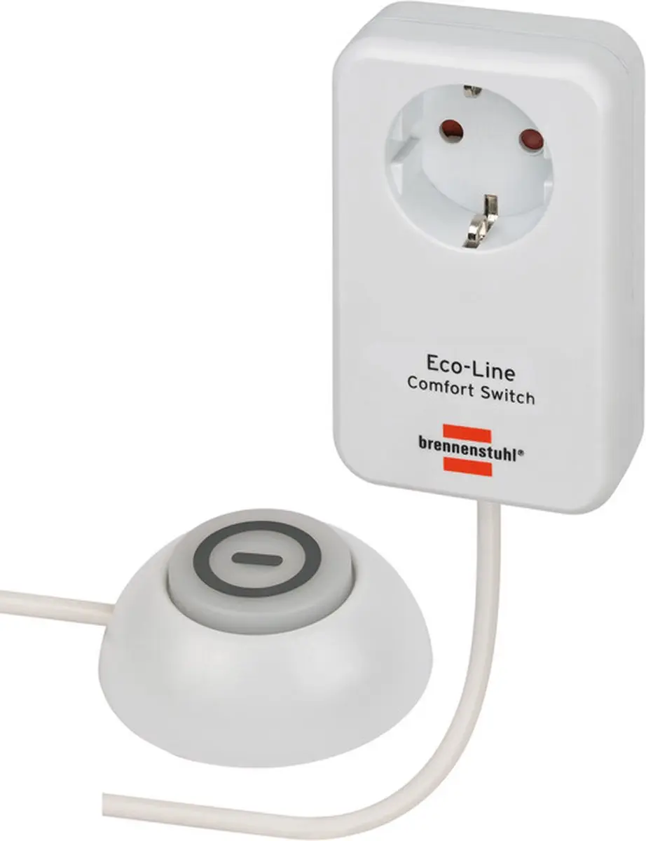 Brennenstuhl Eco Line Comfort Switch Adapter EL CSA 1