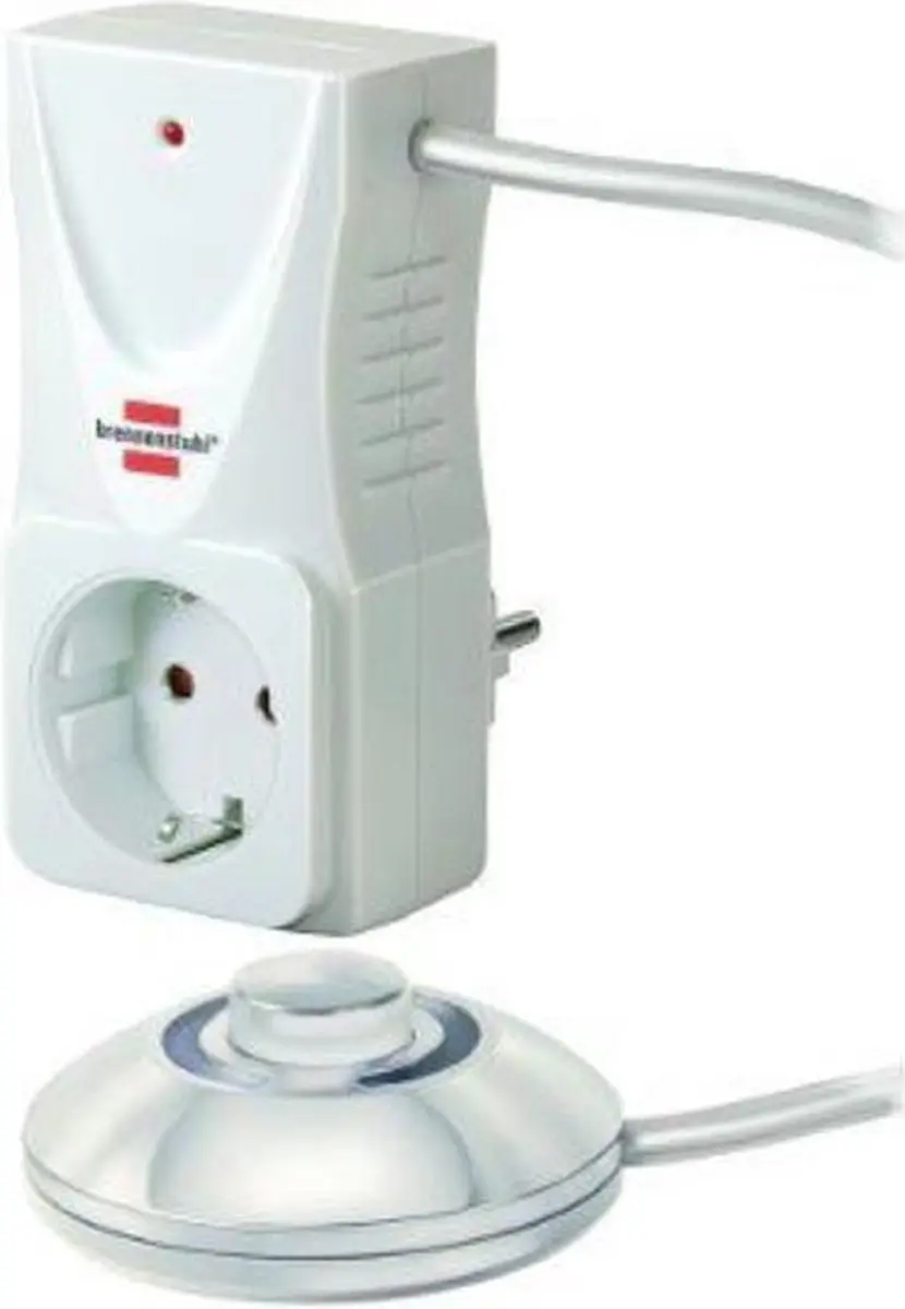 Brennenstuhl Eco Line Comfort Switch Adapter EL CSA 1 - Wit