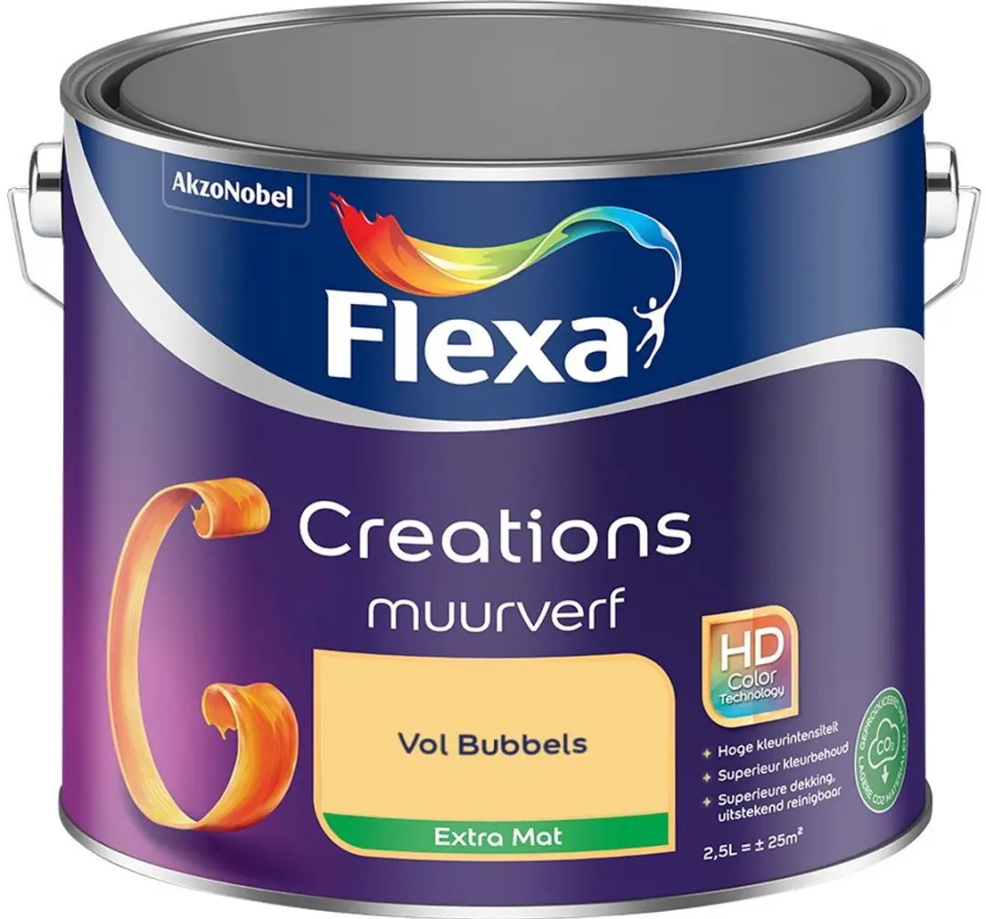Flexa Creations Muurverf Extra Mat Vol Bubbels 2,5L