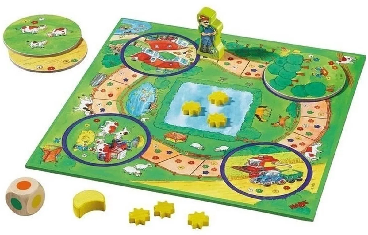 Haba Mijn Eerste Spelletjesdoos 4687 - Spelletjesverzameling 2-4 Spelers