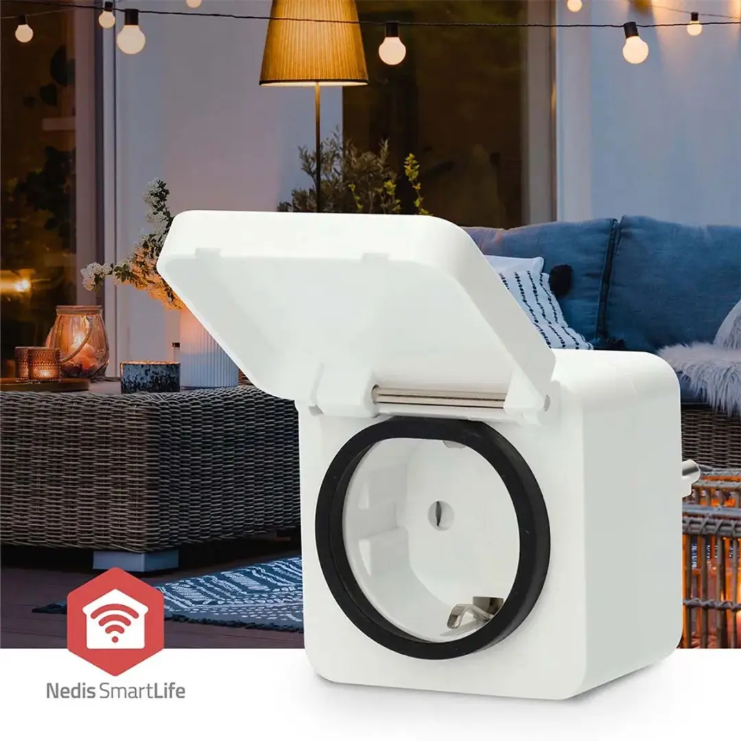 Nedis SmartLife Zigbee 3.0 Slimme Stekker - Energiemeter - Wit