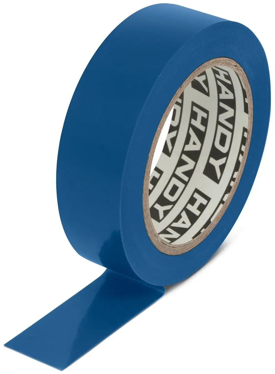 Handy Isolatietape Blauw 10x19mm - 10 Rollen - 100m