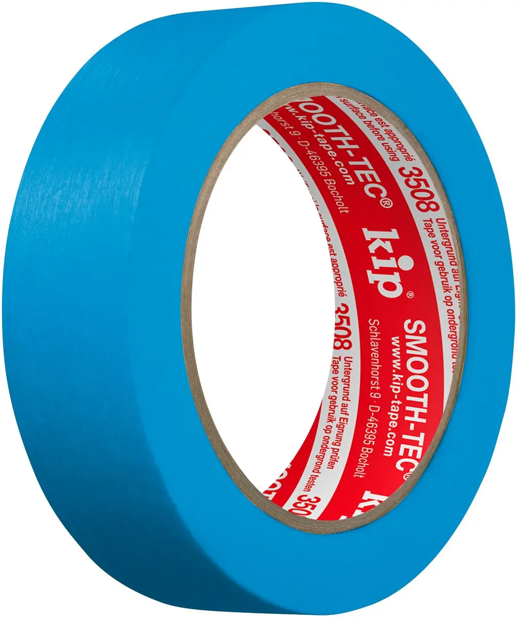 Kip 3508 Smooth-Tec Afplaktape Blauw 30mmx50m